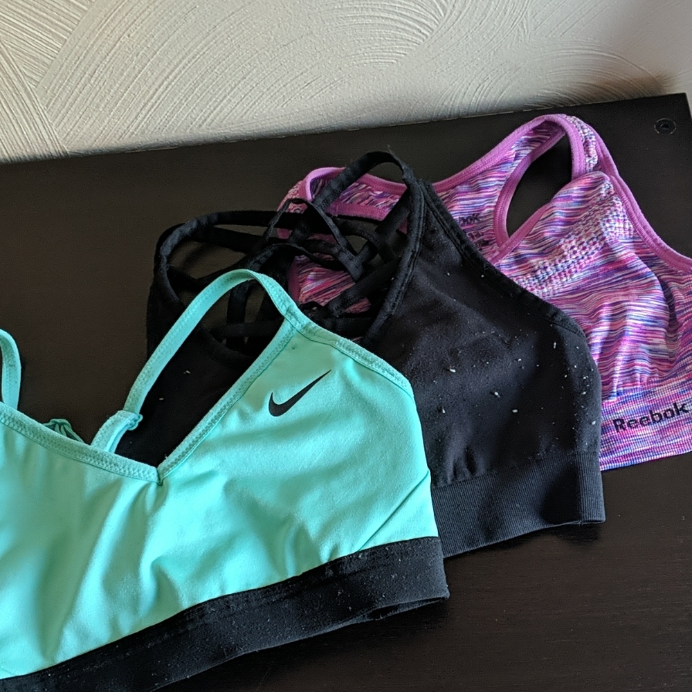 Girls sports bras